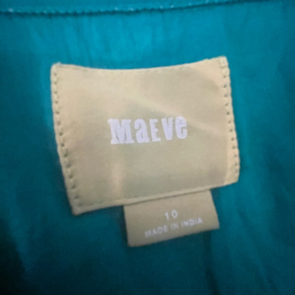 Maeve Turquoise Blouse